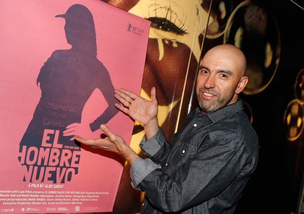 Aldo Garay, der Regisseur von "El Hombre Nuevo" im Interview mit Benno Schmidt von viventura auf der Berlinale 2015
