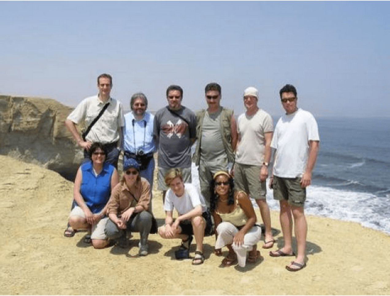 Yngrid Arnold von viventura mit einer Reisegruppe im Jahr 2012