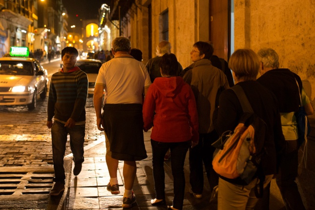 Abends nochmal raus? In bekannten Gegenden und vor allem in Gruppen überhaupt kein Problem!